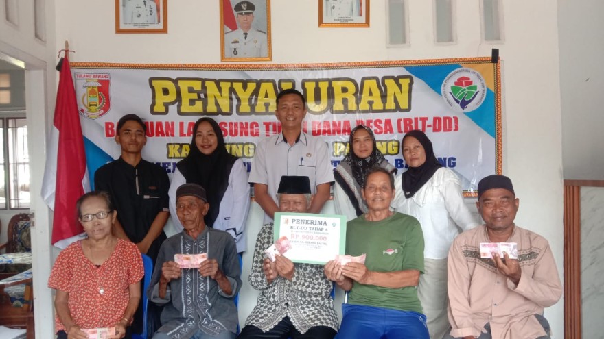 Pemerintah Kampung Kibang Pacing Salurkan BLT-DD Tahap IV Tahun 2025