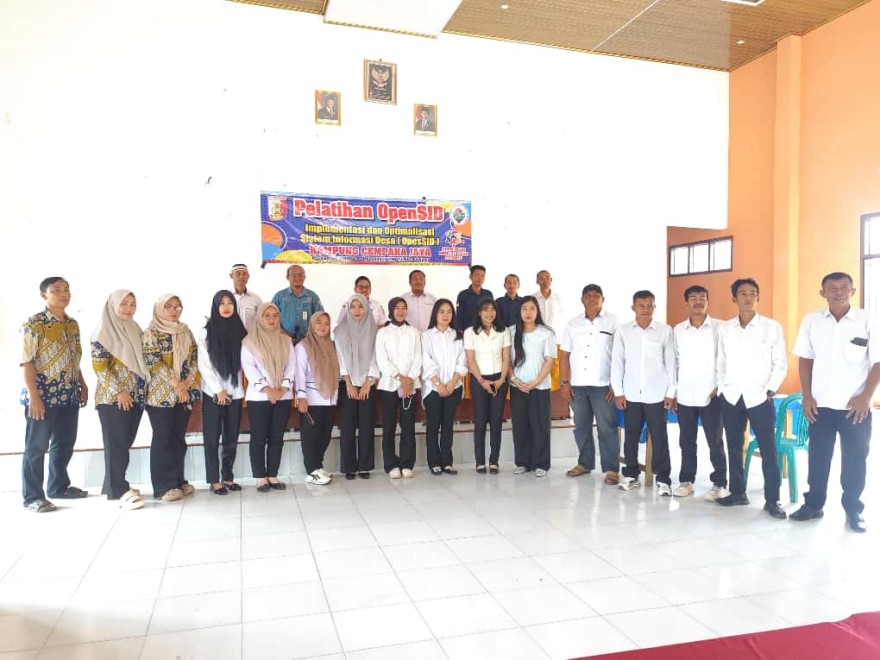 Akselerasi Digitalisasi Desa, Empat Kampung di Menggala Timur Ikuti Pelatihan Optimalisasi OPENSID